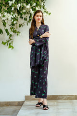 Sprinkles Stitched 2 Piece Summer Luxury Lawn Women Collection'2025-Noir Fruit - 2-Piece Luxury Lawn Set