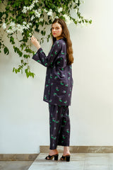 Sprinkles Stitched 2 Piece Summer Luxury Lawn Women Collection'2025-Noir Fruit - 2-Piece Luxury Lawn Set