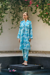 Sprinkles Stitched 2 Piece Summer Luxury Lawn Women Collection'2025-Seaside - 2-Piece Luxury Lawn Set