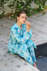 Sprinkles Stitched 2 Piece Summer Luxury Lawn Women Collection'2025-Seaside - 2-Piece Luxury Lawn Set