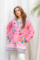 Dhaga Stitched 2 Piece Crepe Suit-Bloom