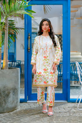 Amal Stitched 2 Piece Luxury Lawn Collection-Nyra