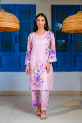 Amal Stitched 2 Piece Luxury Lawn Collection-Iris