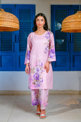 Amal Stitched 2 Piece Luxury Lawn Collection-Iris