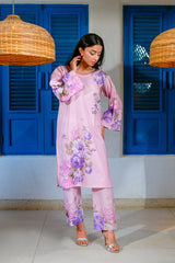 Amal Stitched 2 Piece Luxury Lawn Collection-Iris