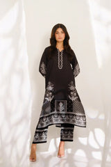 Amal Stitched 2 Piece Blended Lawn Collection'2025-Nova