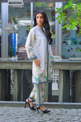 Amal Stitched 2 Piece Luxury Lawn Collection-Majestic
