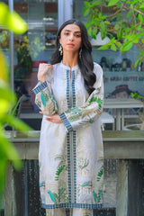 Amal Stitched 2 Piece Luxury Lawn Collection-Majestic