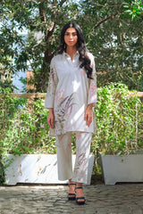 Amal Stitched 2 Piece Luxury Lawn Collection-Eve