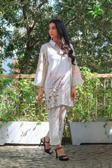 Amal Stitched 2 Piece Luxury Lawn Collection-Eve