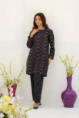 Dhaga Stitched 2 Piece Lawn Suit-Matching separate 0022
