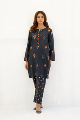 Dhaga Stitched 2 Piece Summer Collection'2025-Matching separate 0010