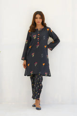 Dhaga Stitched 2 Piece Summer Suit-Matching separate 0010