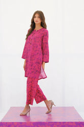 Dhaga Stitched 2 Piece Lawn Suit-Matching separate 0011