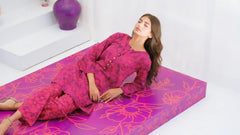 Dhaga Stitched 2 Piece Lawn Suit-Matching separate 0011