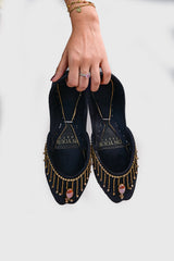 On Your Feets Emb Khussa-Faith (Black)