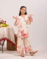 Sprinkles Stitched 2 Piece Kids Khaddar Collection-Festive Bloom