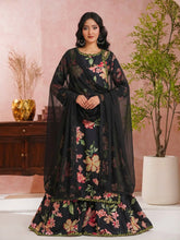 Tng By Md-Sargoshi Dupatta | Black