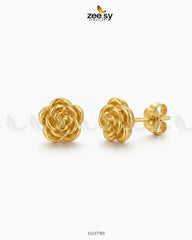 Zeesy-Flora Petite Studs Earrings