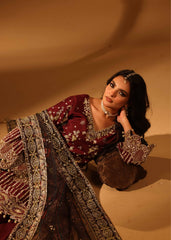 Aylin Unstitched 3 Piece Luxury Silk Edit Collection'2025-Violet Bloom