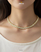Frontier Cluster Pave Chain - Zeesy Jewellery