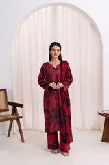 Feathers Unstitched Winter Arrivals Suit-CROVEN-FT563