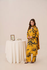 Feathers Unstitched Winter Arrivals Suit-ZINORE-FT567