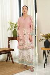 Dhaga Stitched 2 Piece Poly Cambric Suit-Amorette