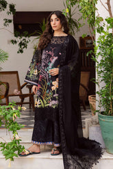Gulzar By Mahnur Unstitched 3 Piece Winter Suit-G-01
