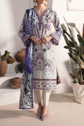 Ghazal By Ramsha Unstitched 3 Piece Luxury Lawn Vol-02 Suit-G-204