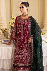 Gulaal Unstitched 3 Piece Emb Chiffon Suit-Blanca-GL-EC-24V2-04