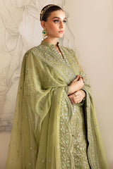 Gulaal Unstitched 3 Piece Emb Chiffon Suit-Almendra-GL-EC-24V2-05