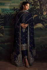 Shehrnaaz By Gulaal Unstitched 3 Piece Formals Raw Silk Suit-Leelah