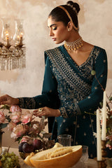 Shehrnaaz By Gulaal Unstitched 3 Piece Formals Raw Silk Collection'2025-Mahiri