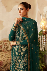 Shehrnaaz By Gulaal Unstitched 3 Piece Formals Raw Silk Suit-Parizay