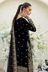 Celeste By Gulaal Unstitched 3 Piece Velvet Suit-Velour