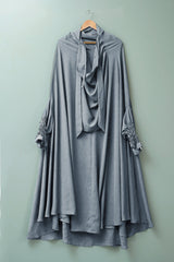 Bustangi Gray Khimar