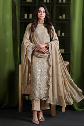 Gulaal By Soghat Unstitched 3 Piece Luxury Emb Chiffon Collection'2025-GSC-02