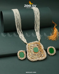 Gajra Pearl Malla Green - Zeesy Jewellery