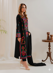Tawakal Closet - Ayzaa 3Pcs Embroidery