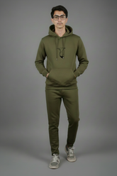 Winter Men's Core By Suitsu Stitched Western Suit-GreenForce Tracksuit