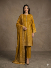 Abeera Exclusive Stitched 3 Piece Summer Jacquard Suit-J-11