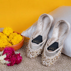 On Your Feets Casual Khussa-Gilded Grace