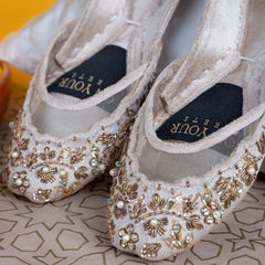 On Your Feets Casual Khussa-Gilded Grace