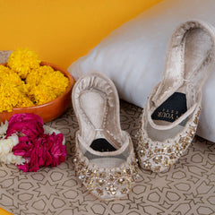 On Your Feets Casual Khussa-Gilded Grace