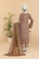 Summer Bloom Edition By Almeerah Unstitched 3 Piece Digital Printed Lawn Collection'2025-Golden Dusk