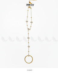 Bella Heart Ring Bracelet - Zeesy Jewellery
