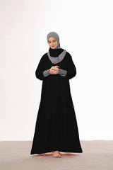 TGM Abaya Collection-Granite Bloom