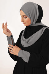 TGM Abaya Collection-Granite Bloom