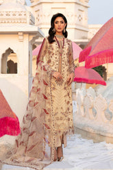 Ramsha Unstitched 3 Piece Wedding Vol-03 Suit-H-308